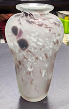 Load image into Gallery viewer, 1980 Kathryn Thomson Signed - Canadian Art Glass Vase - 7.5" Tall