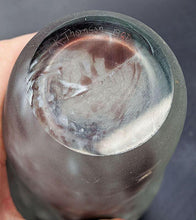 Load image into Gallery viewer, 1980 Kathryn Thomson Signed - Canadian Art Glass Vase - 7.5" Tall