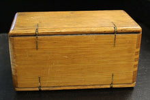 Load image into Gallery viewer, 1880 Patented Wooden Sewing Kit