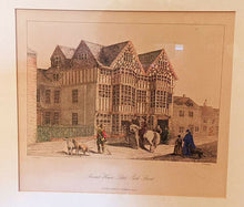 Load image into Gallery viewer, Antique Framed Print - Ancient House Little Park Street - W. Hough - Age Unknown