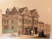 Load image into Gallery viewer, Antique Framed Print - Ancient House Little Park Street - W. Hough - Age Unknown