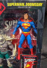 Load image into Gallery viewer, SUPERMAN vs. DOOMSDAY Collector Set - Figurines & Graphic Novel - NIB