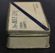Load image into Gallery viewer, C&E Hawkins Montreal LTD. Blue Line Turkish Cigarette Tobacco Tin