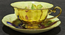 Load image into Gallery viewer, Hand Painted Bone China Tea Cup & Saucer - Occupied Japan - Like Aynsley Orchard
