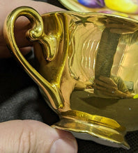 Load image into Gallery viewer, Hand Painted Bone China Tea Cup & Saucer - Occupied Japan - Like Aynsley Orchard