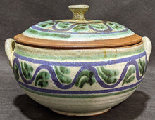 Load image into Gallery viewer, Hand Crafted Pottery Covered Serving Dish - Maker Unknown - Redware?