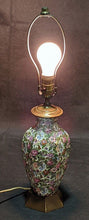 Load image into Gallery viewer, Crown Ducal Ware - England - Roseland Chintz - Table Lamp - Working