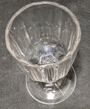 Load image into Gallery viewer, Turn Of The Century, Panel, Thick Pressed Glass Pedestal Goblet