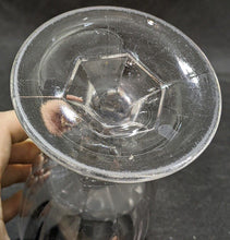 Load image into Gallery viewer, Turn Of The Century, Panel, Thick Pressed Glass Pedestal Goblet