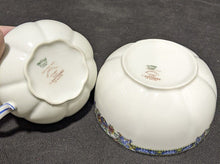 Load image into Gallery viewer, HAVILAND, Limoges - France - Linden - Open Sugar Bowl & Creamer