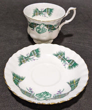 Load image into Gallery viewer, ROYAL ALBERT Bone China Tea Cup & Saucer Set -- Cape Breton Island