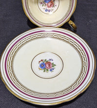 Load image into Gallery viewer, Aynsley Bone China Tea Cup & Saucer Set -- Hawthorne - 7486