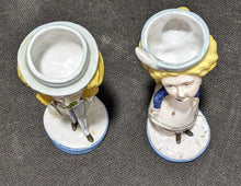 Load image into Gallery viewer, RARE - Porcelain Figurines - Open Tops - Oscar Wilde & A Lady
