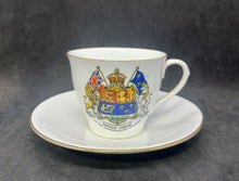 Load image into Gallery viewer, Aynsley Bone Fine China Cup and Saucer Set - 1927 Diamond Jubilee Commemoration