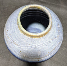 Load image into Gallery viewer, Beautiful Large Studio Pottery Earth Tone Vase - Blue to Brown - 11"