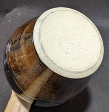 Load image into Gallery viewer, Beautiful Large Studio Pottery Earth Tone Vase - Blue to Brown - 11"