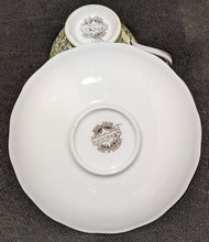 Load image into Gallery viewer, Colclough Bone China Tea Cup & Saucer -- Heavy Gold Detail With Flowers