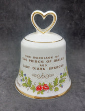 Load image into Gallery viewer, 1981 Marriage of Prince of Wales and Lady Diana Spencer Celebration Bell