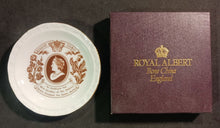 Load image into Gallery viewer, 1980 80th Birthday of H.M. Queen Elizabeth Royal Albert Bone Fine China Dish
