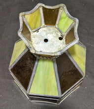 Load image into Gallery viewer, Beautiful Vintage Stained Glass / Slag Glass Lamp Shade