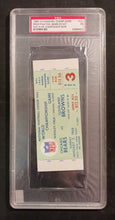 Load image into Gallery viewer, 1965 NFL Championship Game Phantom Ticket - Chicago & Cleveland - PSA NM 7