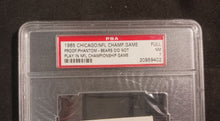 Load image into Gallery viewer, 1965 NFL Championship Game Phantom Ticket - Chicago & Cleveland - PSA NM 7