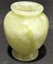 Load image into Gallery viewer, Beautiful Polished Green Onyx Vase - Heavy!