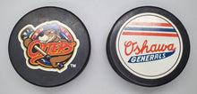 Load image into Gallery viewer, Hockey Pucks Lot - Erie Otters & Oshawa Generals
