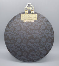 Load image into Gallery viewer, Faux Jade Round 3D Wall Hanging - Asian Floral