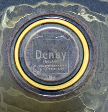 Load image into Gallery viewer, 4 Midnight Blue DENBY Stoneware Flat Charger Plates - 11"