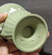 Load image into Gallery viewer, Miniature Wedgwood Green Jasperware Urn