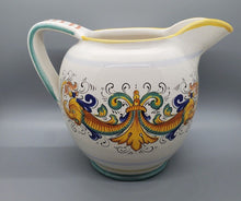 Load image into Gallery viewer, Deruta Ceramics Colourful Pitcher / Ewer, Made in Italy