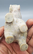 Load image into Gallery viewer, Beautiful Carved Double Elephant - Trunk Up