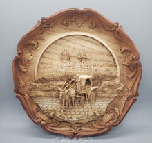 Load image into Gallery viewer, 3D Wood Resin Souvenir Plate - Mdina Malta