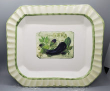 Load image into Gallery viewer, Serving Platter / Bowl by Zrike - Italy - Eggplant Design