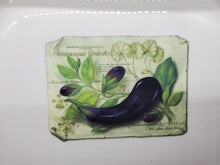 Load image into Gallery viewer, Serving Platter / Bowl by Zrike - Italy - Eggplant Design