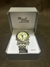 Load image into Gallery viewer, Marcel Drucker Quartz Men's Talking Watch Mineral Crystal w/ original box 20-368