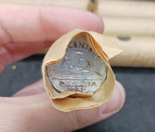 Load image into Gallery viewer, 1952 Canadian Nickel Roll (Canada 5 cent) (40 coins per roll) x 10 Rolls Lot B