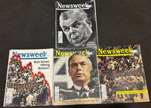 Load image into Gallery viewer, 1963-66 Vintage Newsweek lots of 4 Magazines, NM condition