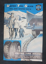 Load image into Gallery viewer, 1957-58 United Tire Sales Borchure
