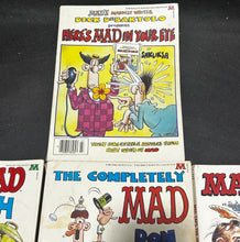 Load image into Gallery viewer, Lot of 4 Vintage Mad Magazines Books, EX Condition