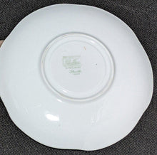 Load image into Gallery viewer, SHELLEY Bone China Saucer - Thistle - Pink Scalloped Border