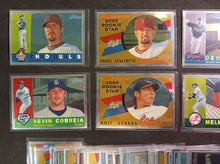 Load image into Gallery viewer, 2009 Topps Heritage Chrome Holo Baseball Cards Lot of 25