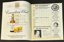 Load image into Gallery viewer, 1979-80 NHL Wayne Gretzky Messier First Home Game Program, EX-NM unscored