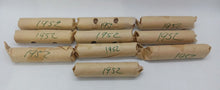 Load image into Gallery viewer, 1952 Canadian Pennies (50 coins per roll) 10 Rolls