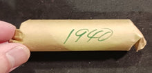 Load image into Gallery viewer, 1940 Canadian Nickel Roll (Canada 5 cent) (40 coins per roll) 1 Roll