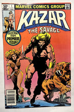Load image into Gallery viewer, 1981 Kazar The Savage Vol. 1 # 1, Marvel Comic, NM 9.0
