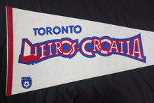 Load image into Gallery viewer, Toronto Metros-Croatia - NASL North American Soccer League 30" Pennant