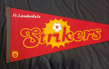 Load image into Gallery viewer, Ft. Lauderdale Strikers - NASL North American Soccer League 30" Pennant