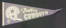 Load image into Gallery viewer, 1967s Dallas Cowboys Single Bar - NFL National Football League 30" Grey Pennant